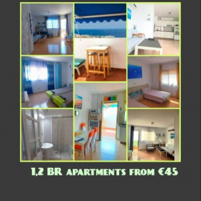 5 minutes close by Playa del Inglés-1&2BR aptm with view & private terrace for 2 persons